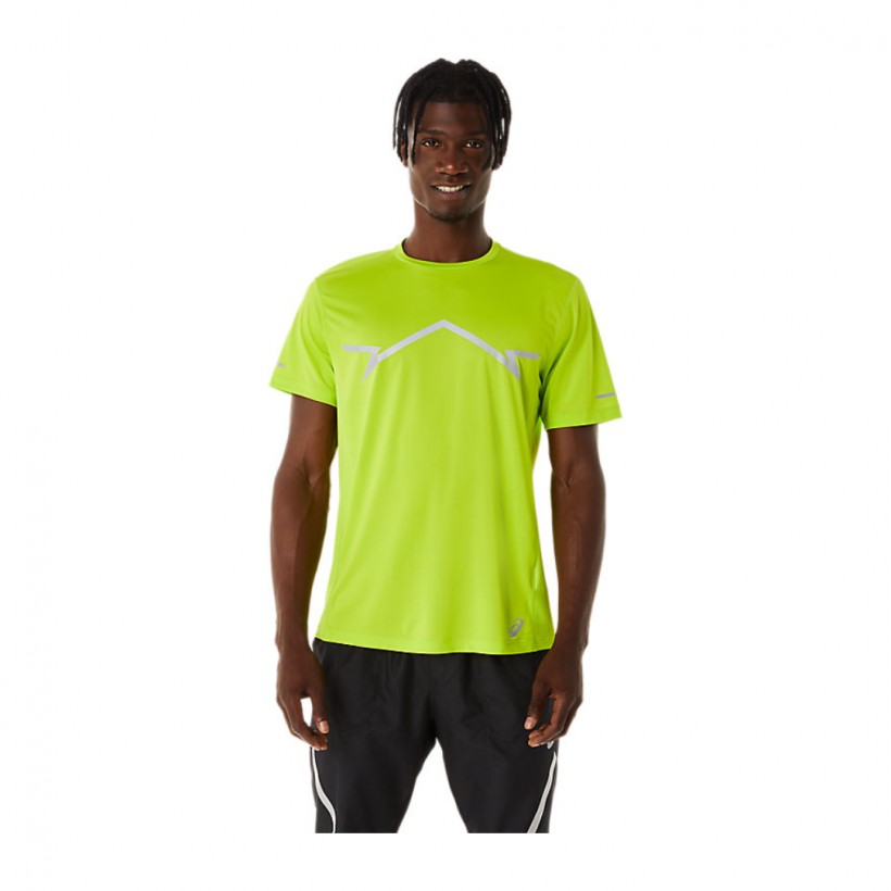 Camiseta Asics Lite-Show Manga corta Verde