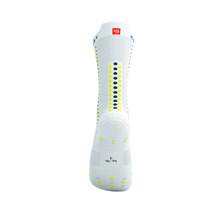Compressport Pro Racing Socks V4.0 Bike White Primrose