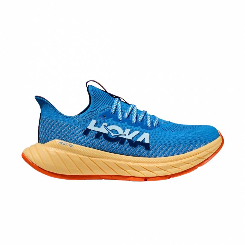 Shoes Hoka One One Carbon X 3 Blue Orange SS23