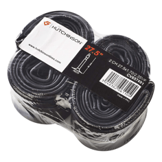 Blister de 2 valves Hutchinson 27,5X1,70-2,35 Presta 48 mm 2