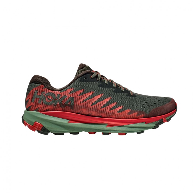 Buty Hoka One One Torrent 3 Zielony Czerwony SS23
