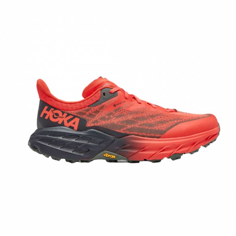 Sapatos Hoka One One Speedgoat 5 GTX Vermelho Preto SS23