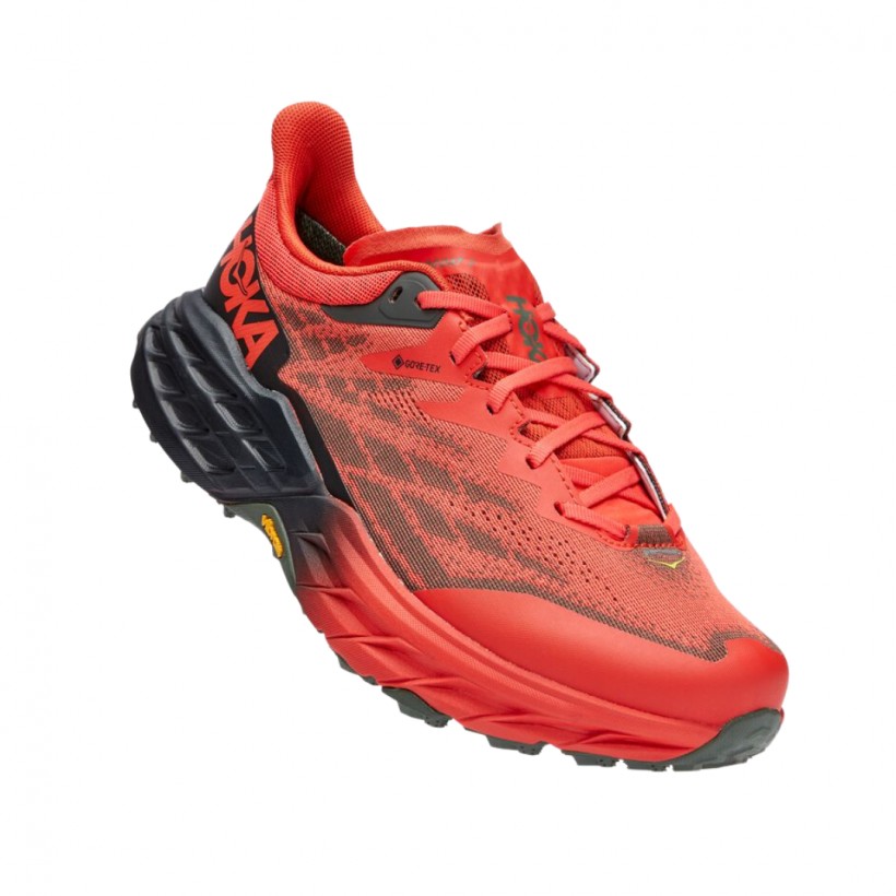 Shoes Hoka One One Speedgoat 5 GTX Red Black SS23