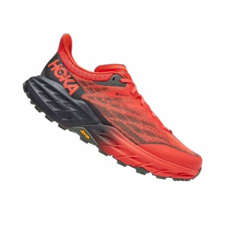 Sapatos Hoka One One Speedgoat 5 GTX Vermelho Preto SS23