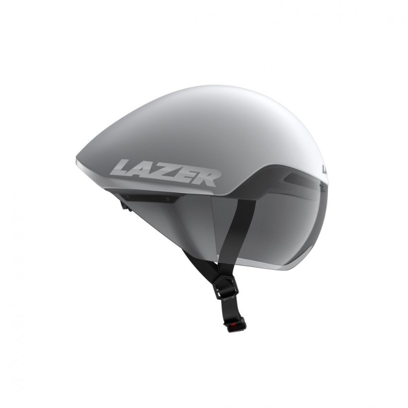 Kask Lazer Victor KinetiCore Srebrny Biały Mat