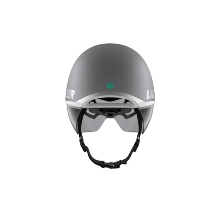 Casco Lazer Victor KinetiCore Plateado Blanco Mate