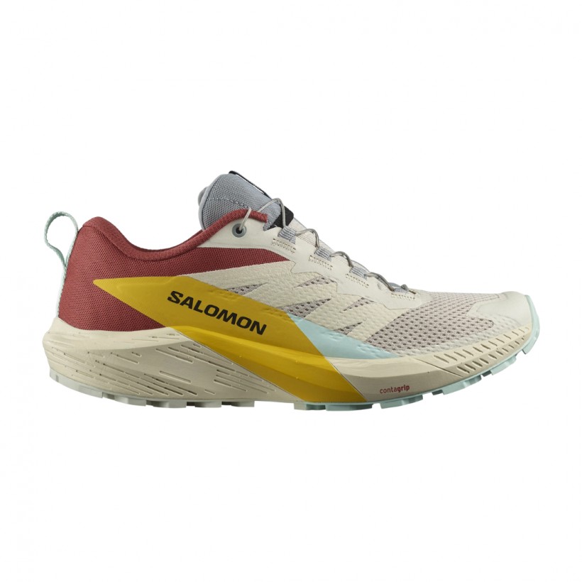 Salomon Sense Ride 5 White Red Shoes SS23