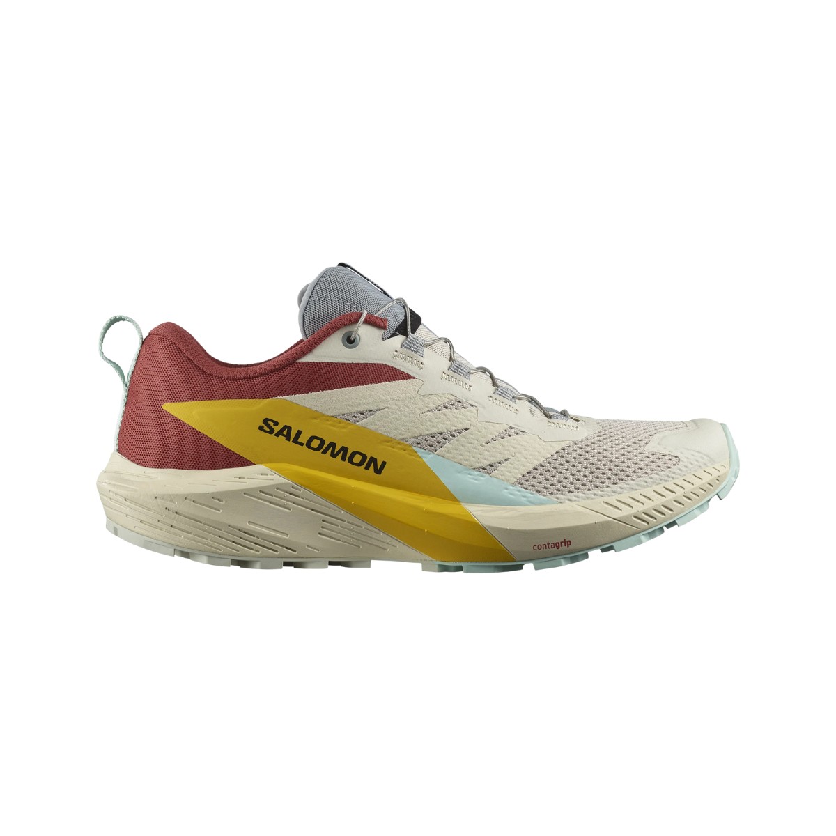 Comprar Zapatillas Salomon Sense Ride 5 Blanco Rojo SS23 Envío Gratis