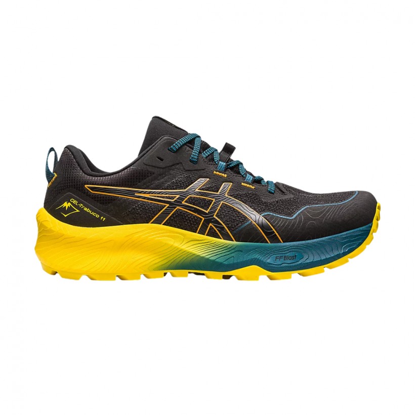 Buy Asics Gel Trabuco 11 Black Yellow SS23 Running Shoes
