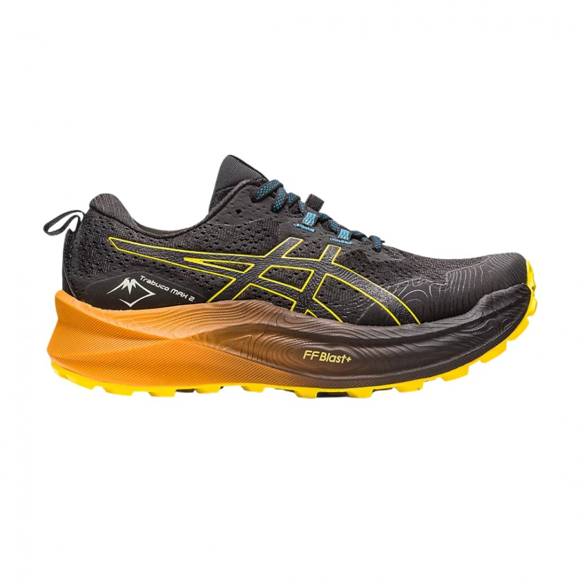 Acquista Asics Trabuco Max 2 Nero Arancione Scarpe l Miglior Prezzo