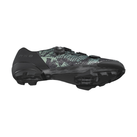 Shimano SH-RX801 Rennradschuhe Grün Schwarz