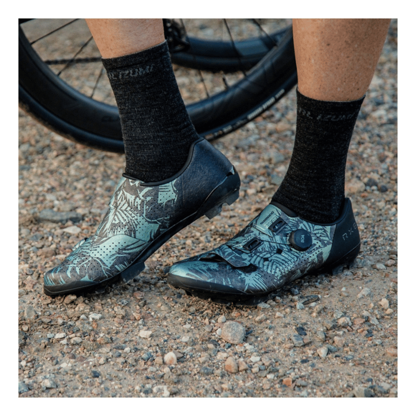 Chaussures Shimano SH-RX801 Vert Noir