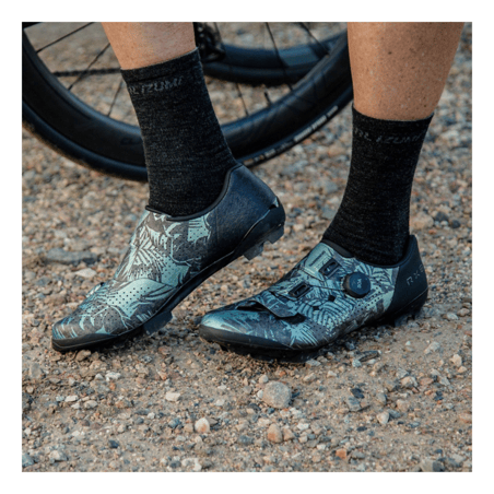 Shimano SH-RX801 Groen Zwarte Schoenen