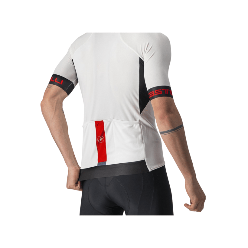 CASTELLI Entrata VI T-shirt Senza Maniche Uomo – Tessuto ProSecco, Cerniera YKK, Tasche Posteriori - 4