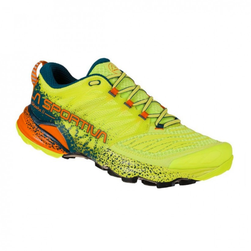 Shoes La Sportiva Akasha II Green Yellow SS23