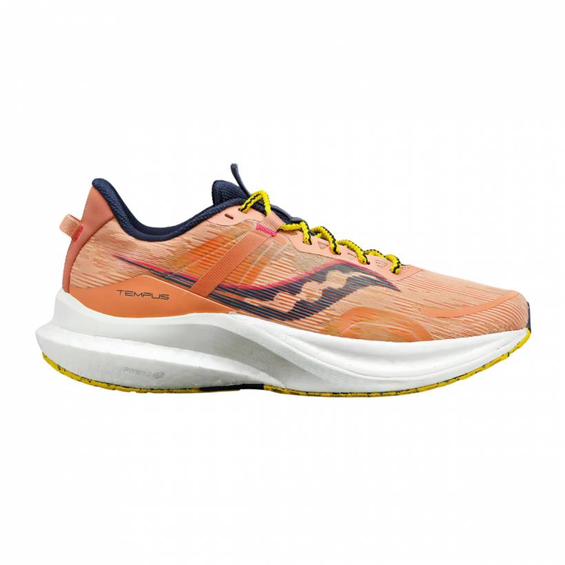 Saucony Tempus Oranje Witte Sneakers SS23