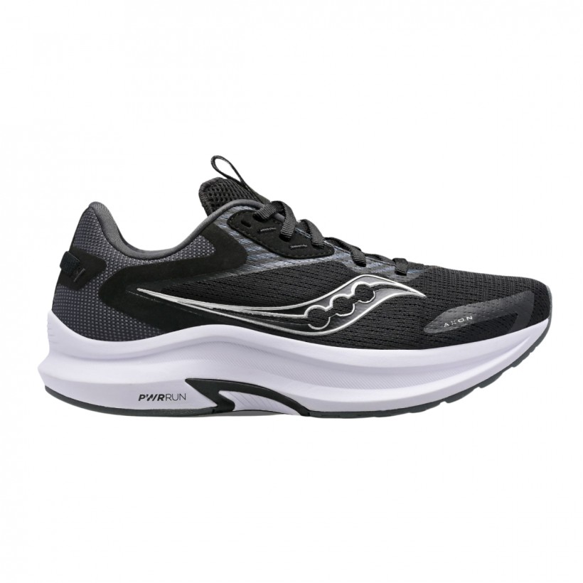 Shoes Saucony Axon 2 Black White Women SS23