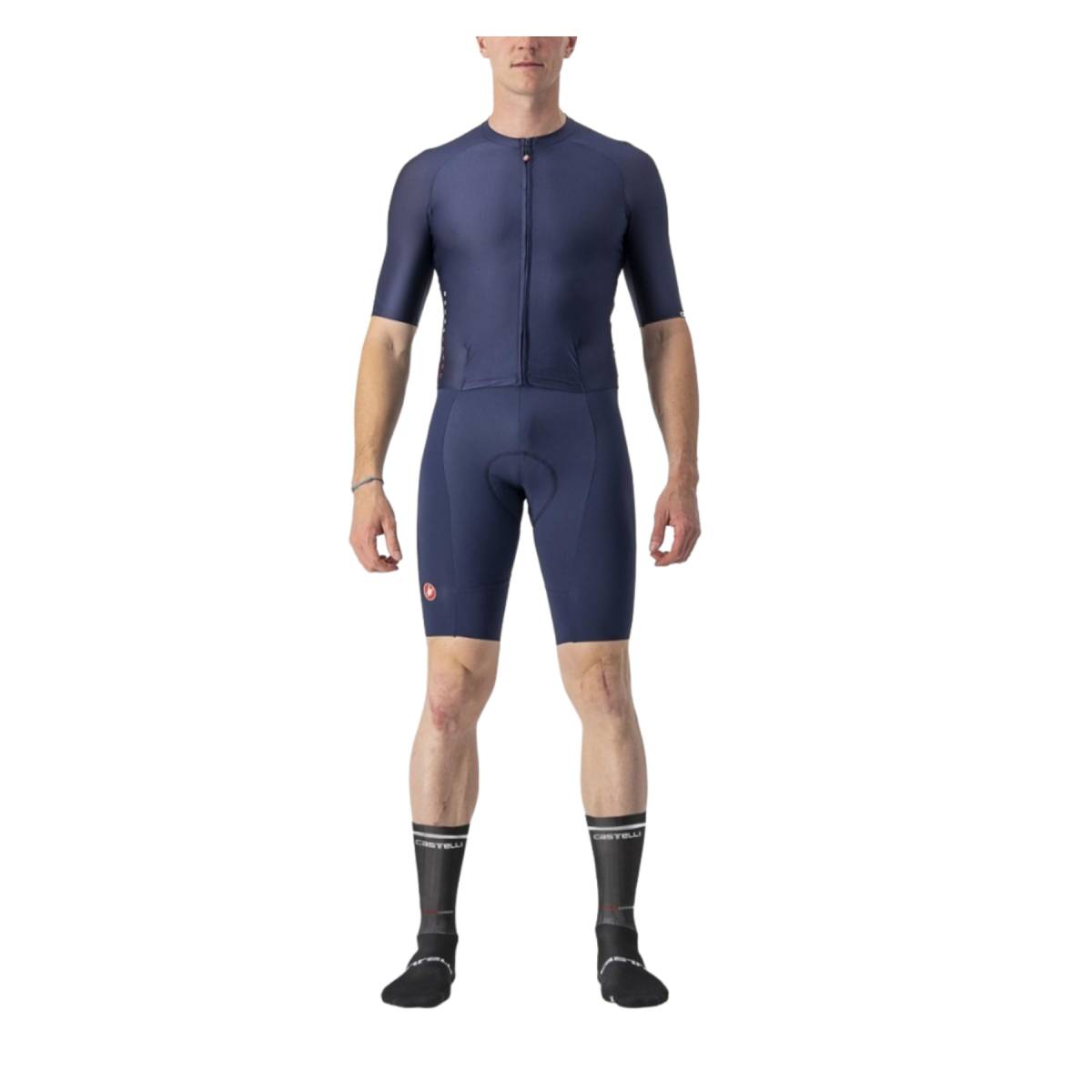 Marineblau günstig Kaufen-Integraler Trisuit Castelli San Remo RC Marineblau, Größe L. Integraler Trisuit Castelli San Remo RC Marineblau, Größe L <![CDATA[Integraler Trisuit Castelli San Remo Marineblau Dieser Straßenanzug bietet aerodynamische Leistung wie e