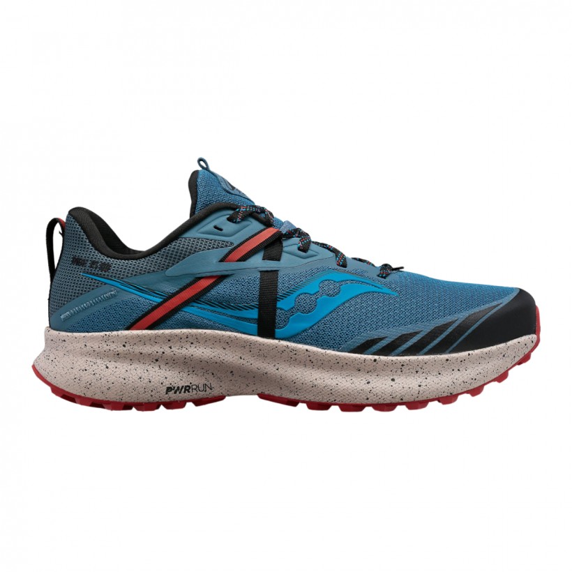 Zapatillas Saucony Ride 15 TR Azul Negro SS23