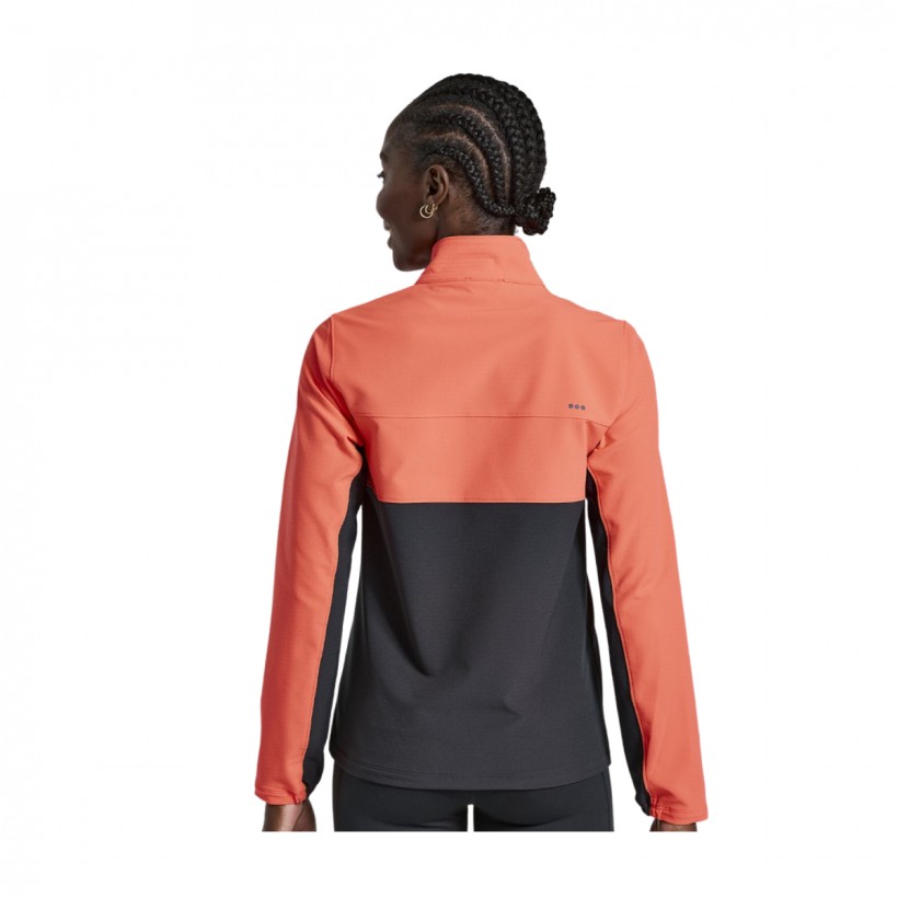 Coral outlet running jacket