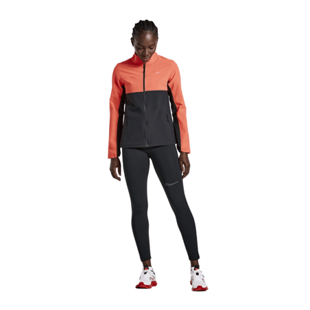 Saucony Bluster Jacket Zwart Koraal Dames