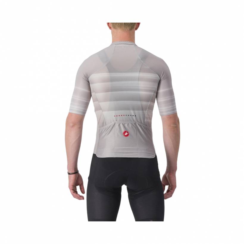 Malha Castelli Climbers 3.0 SL2 Manga Curta Cinza