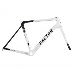 Factor O2 Carbon Pearl White Kit Frame