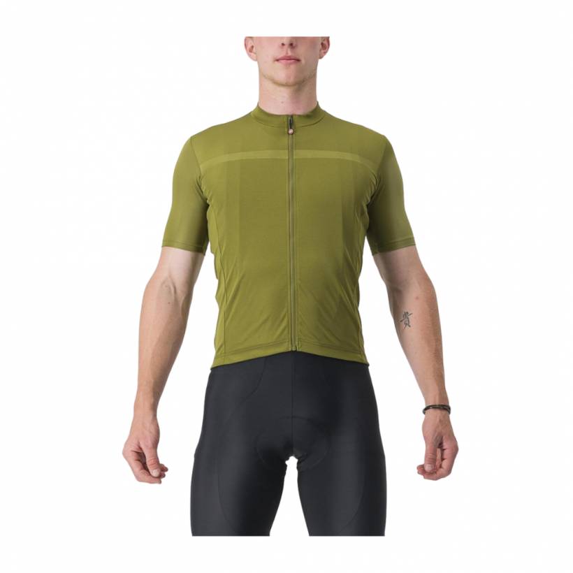 Castelli Classifica Groen Shirt met Korte Mouwen