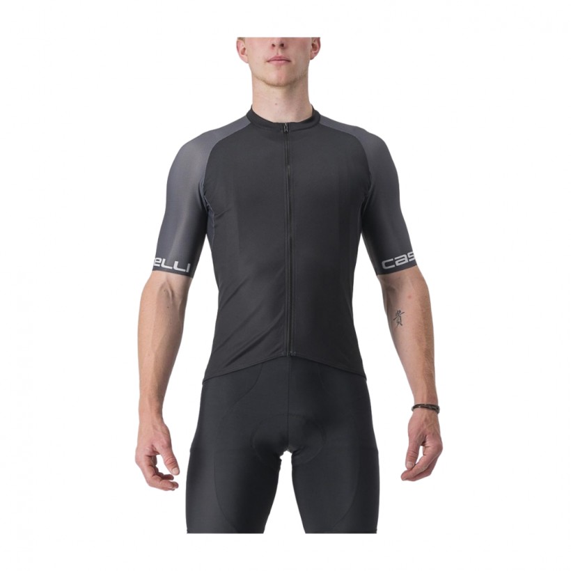 Jersey Castelli Entrata VI Short Sleeve Black