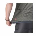 Maillot Castelli Unlimited Entrata Manga Corta Blanco Gris