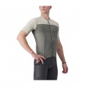 Maillot Castelli Unlimited Entrata Manga Corta Blanco Gris