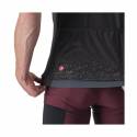Maillot Castelli Unlimited Entrata Manga Corta Negro Gris