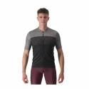 Maillot Castelli Unlimited Entrata Manga Corta Negro Gris