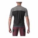 Maillot Castelli Unlimited Entrata Manga Corta Negro Gris