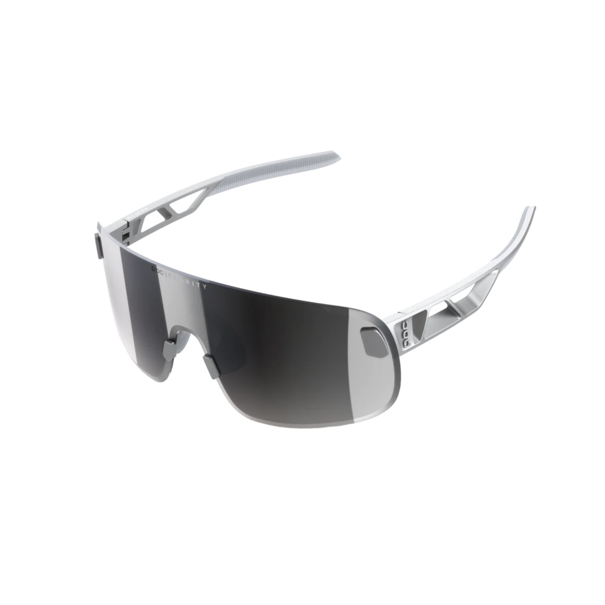 Silver günstig Kaufen-POC Elicit Goggles Silber mit silberner Linse. POC Elicit Goggles Silber mit silberner Linse <![CDATA[POC Elicit Silver Brille mit silbernen Gläsern Der Elicit besticht durch seinen extrem leichten, flexiblen und langlebigen Bio-Grilamid-Rahmen aus recyc