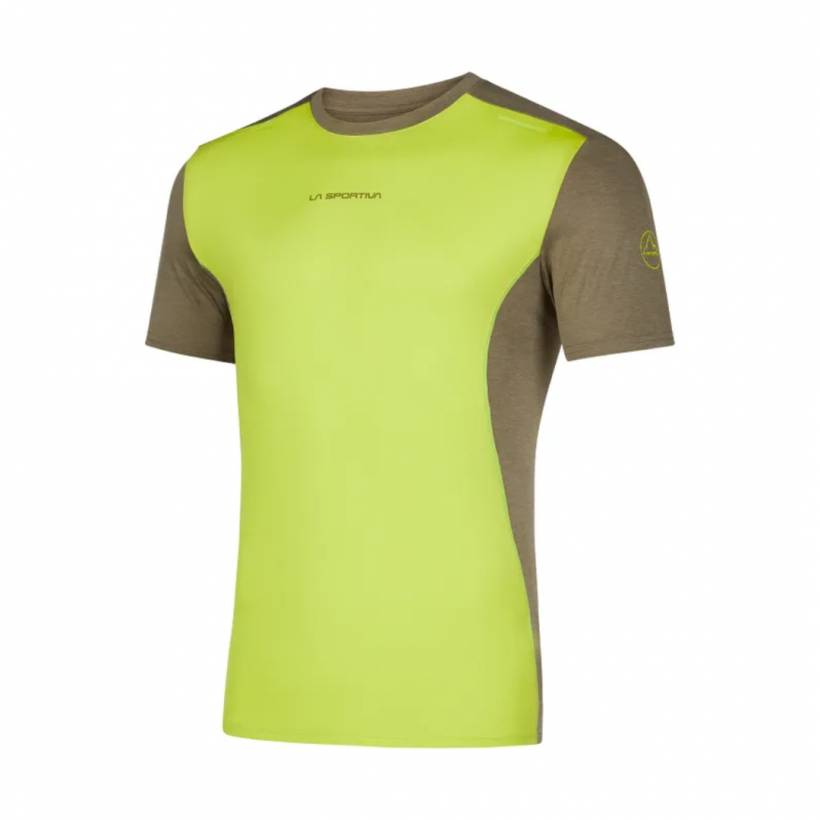 Maglietta La Sportiva Tracer M Manica Corta Gialla Verde