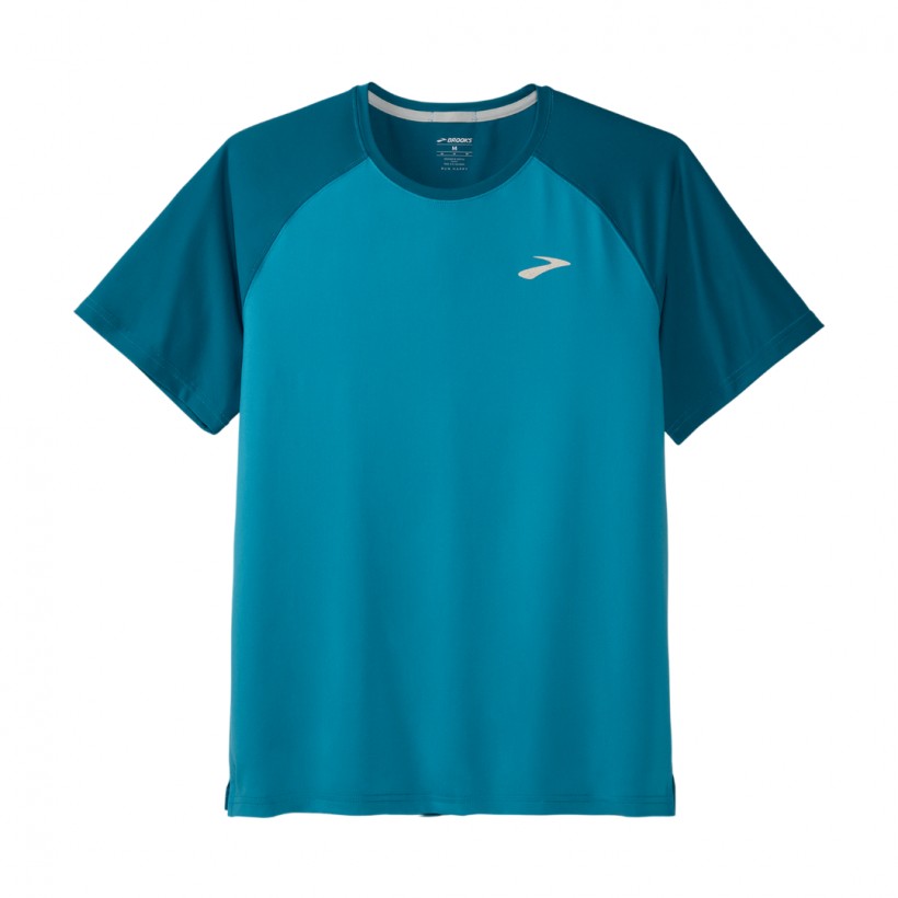 T-Shirt Brooks Atmosphere 2.0 Short Sleeve Turquoise Blue