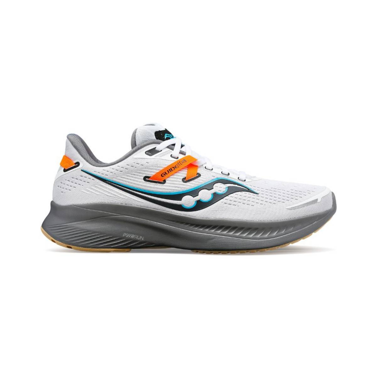 Zapatillas Saucony Guide 16 Blanco Gris SS23, Talla 41 - EUR