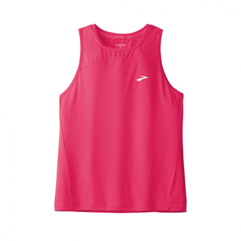Camiseta Brooks Sprint Free 2.0 Sin Mangas Rosa Mujer