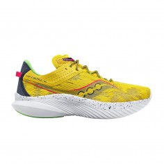 Sapatos Saucony Kinvara 14 Amarelo Branco SS23 Mulher