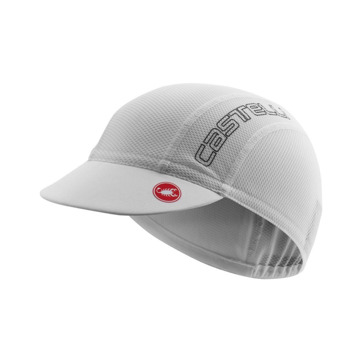 casquette castelli a/c 2 cycling blanc