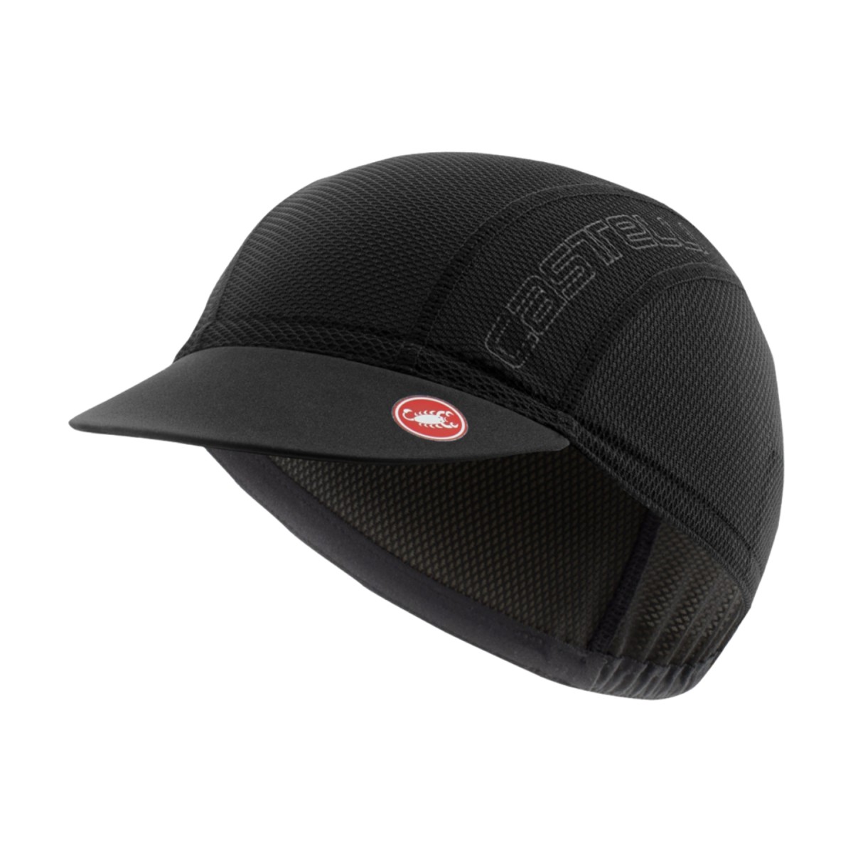 Helm Schwarz günstig Kaufen-Mütze Castelli A/C 2 Cycling Schwarz. Mütze Castelli A/C 2 Cycling Schwarz <![CDATA[Castelli A/C 2 Fahrradmütze Schwarz
 Die Kappe für Ausflüge mit hohen Temperaturen. Es verhindert, dass Sonnenstrahlen durch die Belüftungsschlitze des Helms