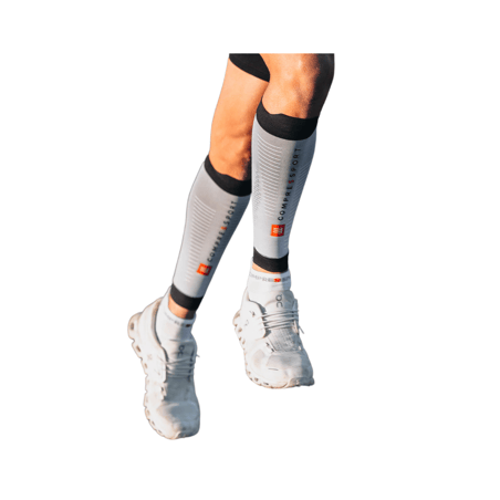 Kompression Socken Compressport R2V2 Grau Schwarz