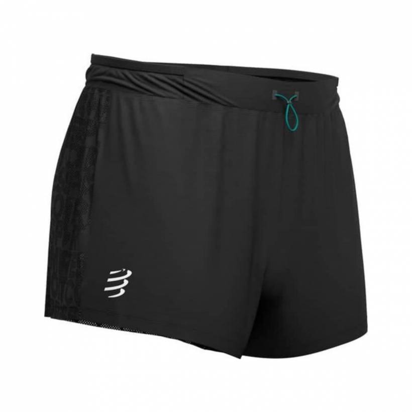 Shorts Compressport Racing Split Black