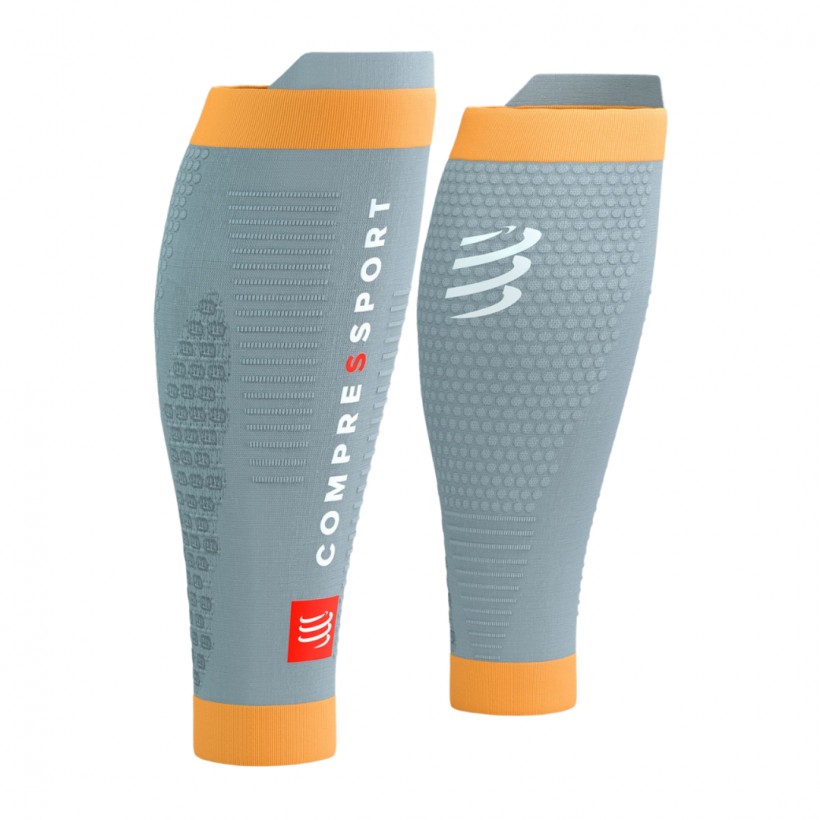 Compression Socks Compressport R2 3.0 Grey Orange