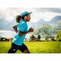 T-Shirt Compressport Trail Half-Zip FITTED SS TOP Bleu