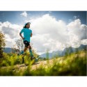 T-Shirt Compressport Trail Half-Zip FITTED SS TOP Bleu