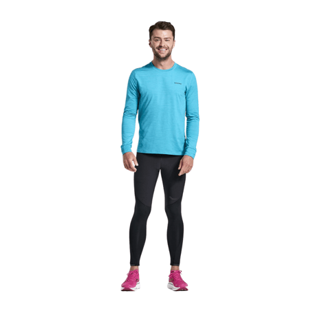 Leggings Saucony Boulder Wind Tight Nero