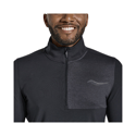 Felpa Saucony Sunday 1/4 Zip Nero