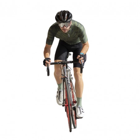 Maillot Q36.5 Manga Corta R2 Verde